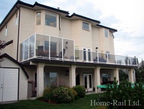 Calgary Aluminum Deck Railing